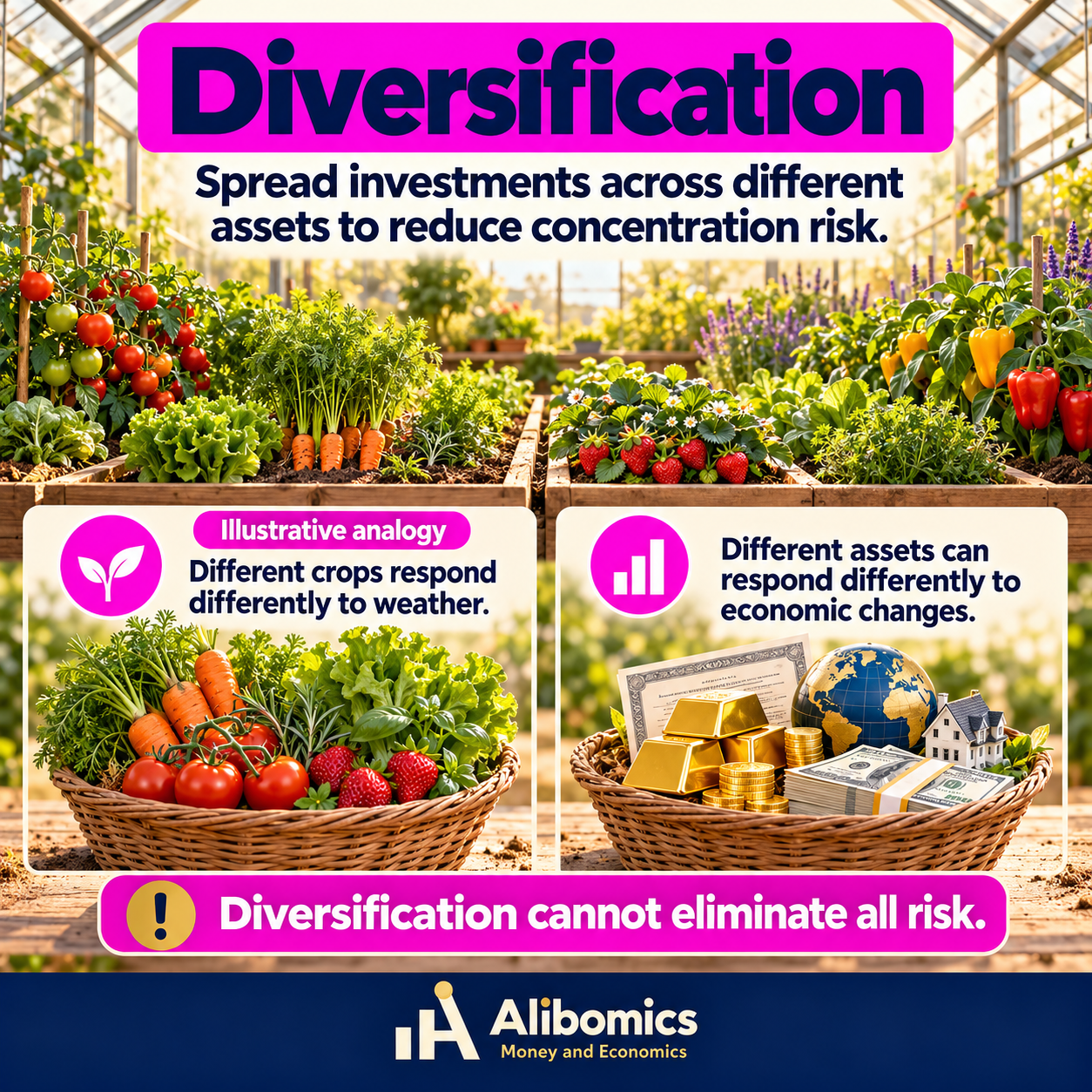 Diversification: Spreading exposure across different investments to reduce concentration risk.